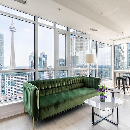 Luxury 2 Bedroom In The Heart Of Entertainment District W/ Cn Tower View 多伦多 外观 照片