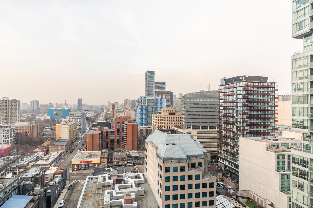 Luxury 2 Bedroom In The Heart Of Entertainment District W/ Cn Tower View 多伦多 外观 照片
