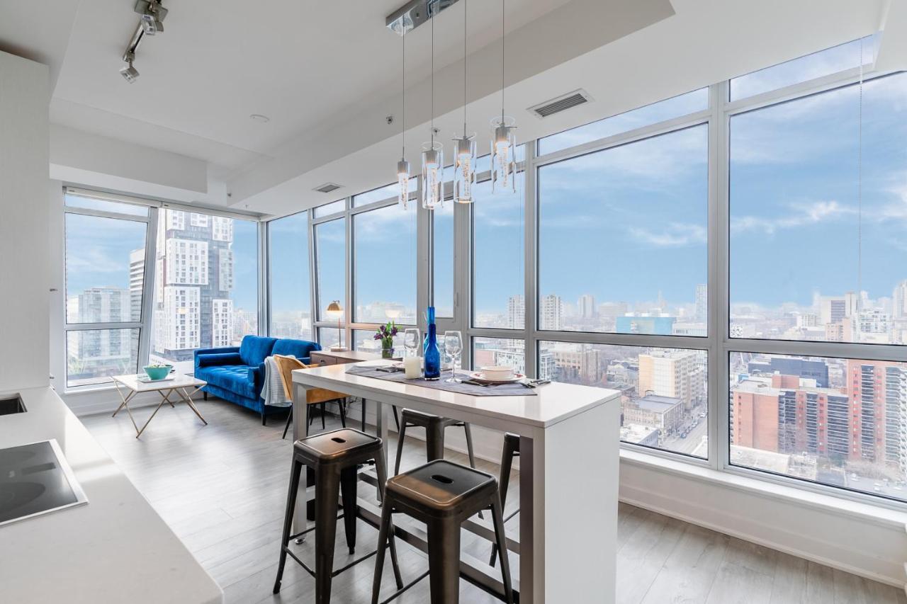 Luxury 2 Bedroom In The Heart Of Entertainment District W/ Cn Tower View 多伦多 外观 照片
