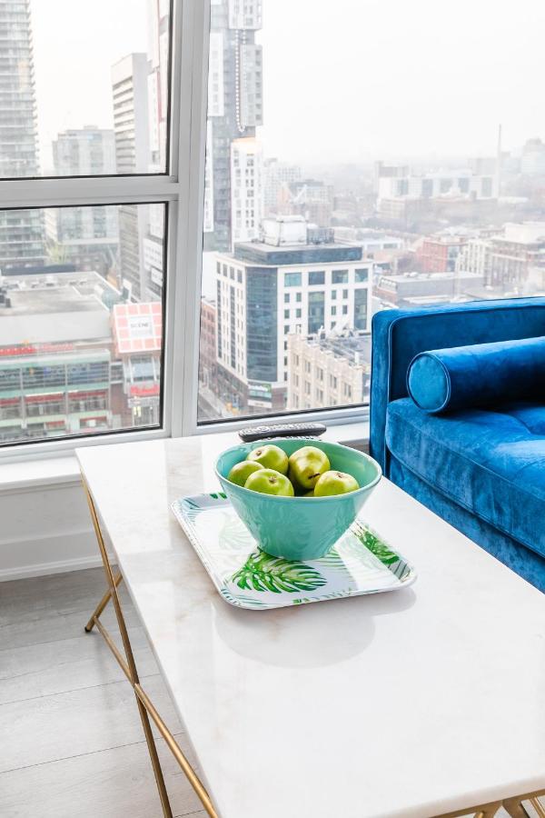 Luxury 2 Bedroom In The Heart Of Entertainment District W/ Cn Tower View 多伦多 外观 照片