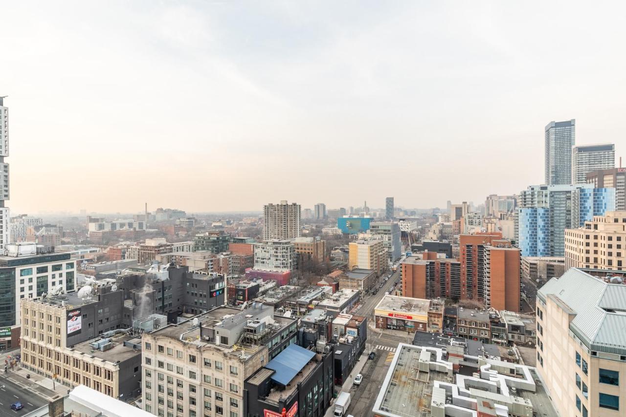 Luxury 2 Bedroom In The Heart Of Entertainment District W/ Cn Tower View 多伦多 外观 照片