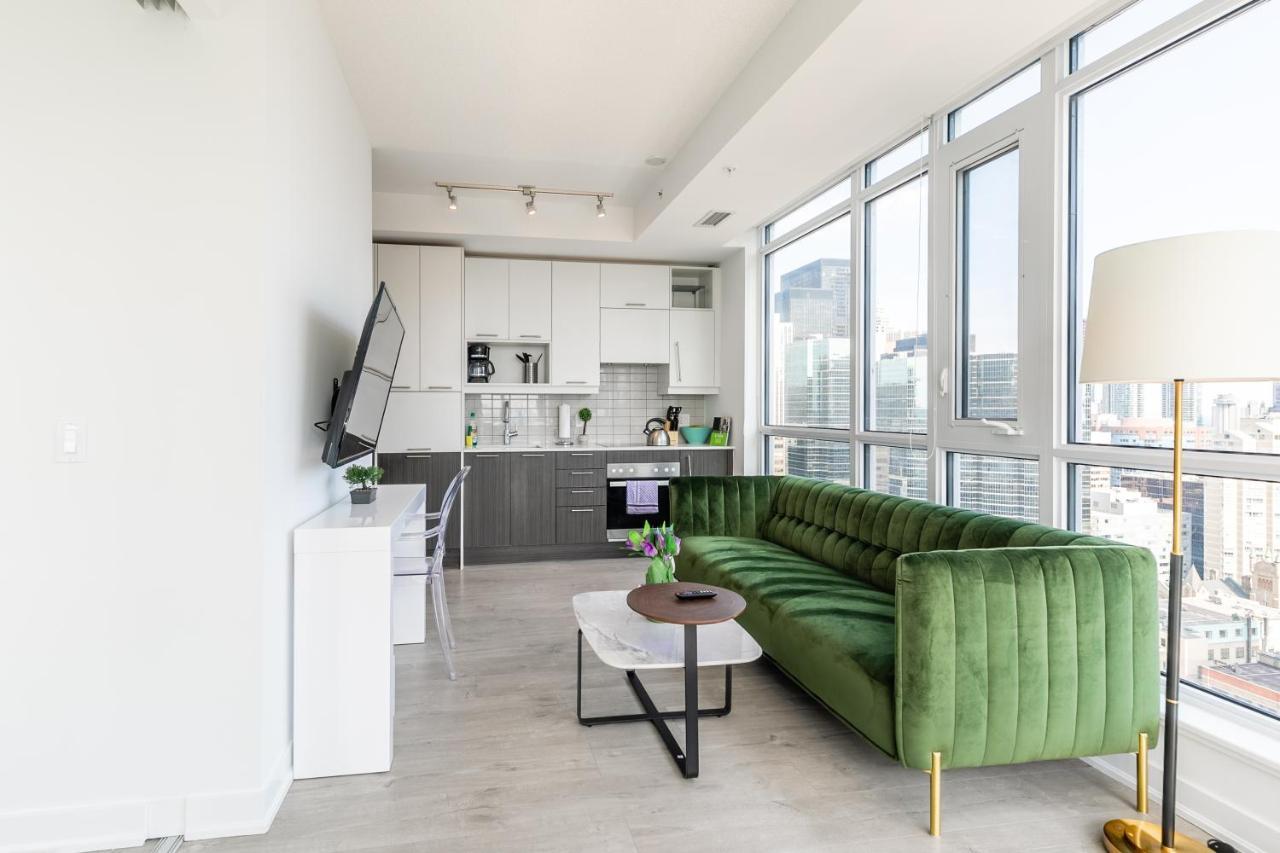 Luxury 2 Bedroom In The Heart Of Entertainment District W/ Cn Tower View 多伦多 外观 照片