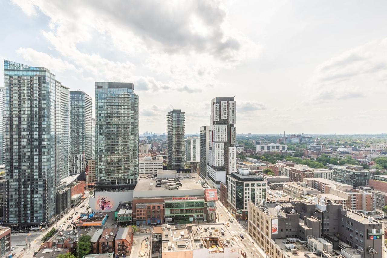 Luxury 2 Bedroom In The Heart Of Entertainment District W/ Cn Tower View 多伦多 外观 照片
