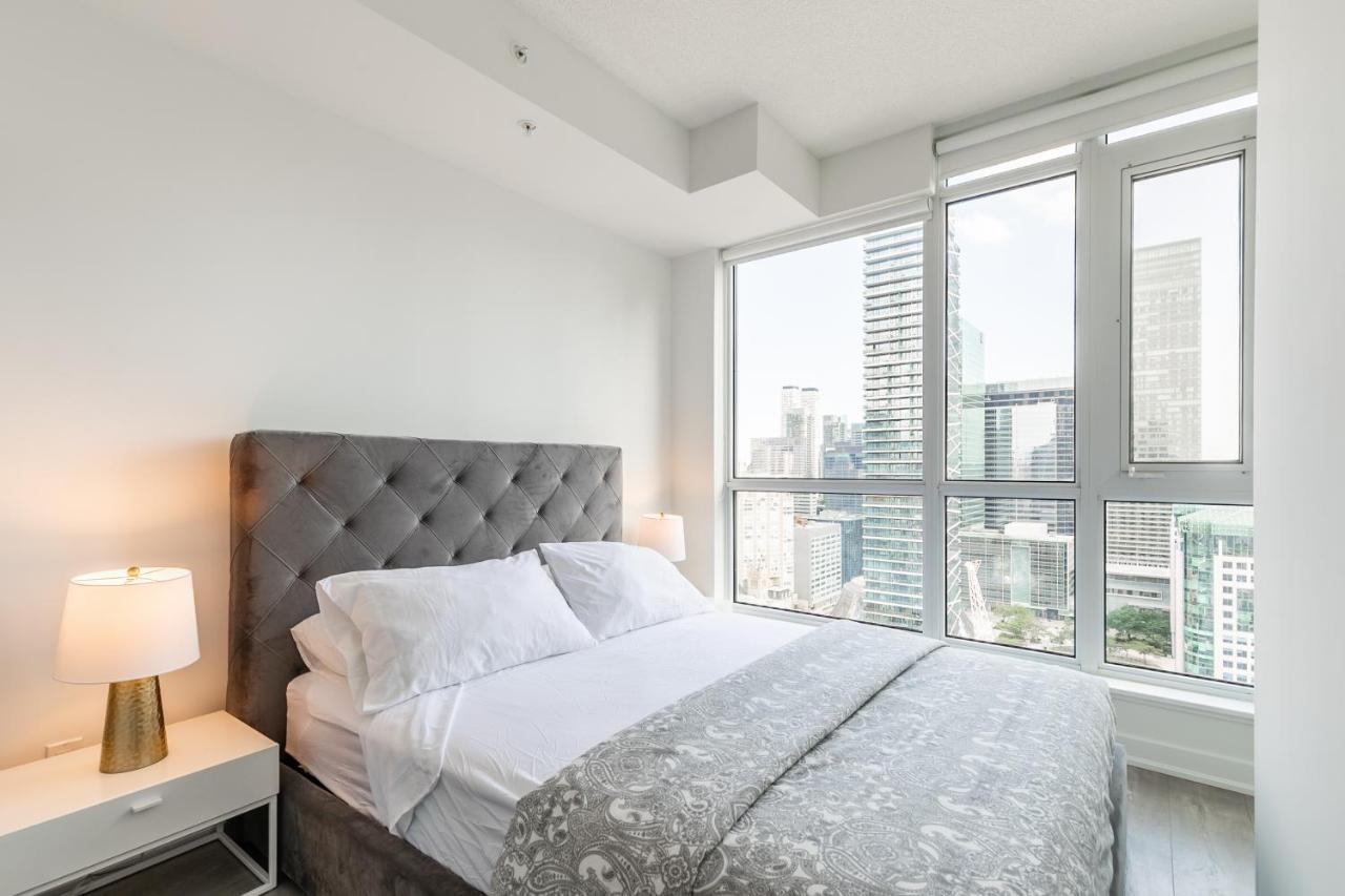 Luxury 2 Bedroom In The Heart Of Entertainment District W/ Cn Tower View 多伦多 外观 照片