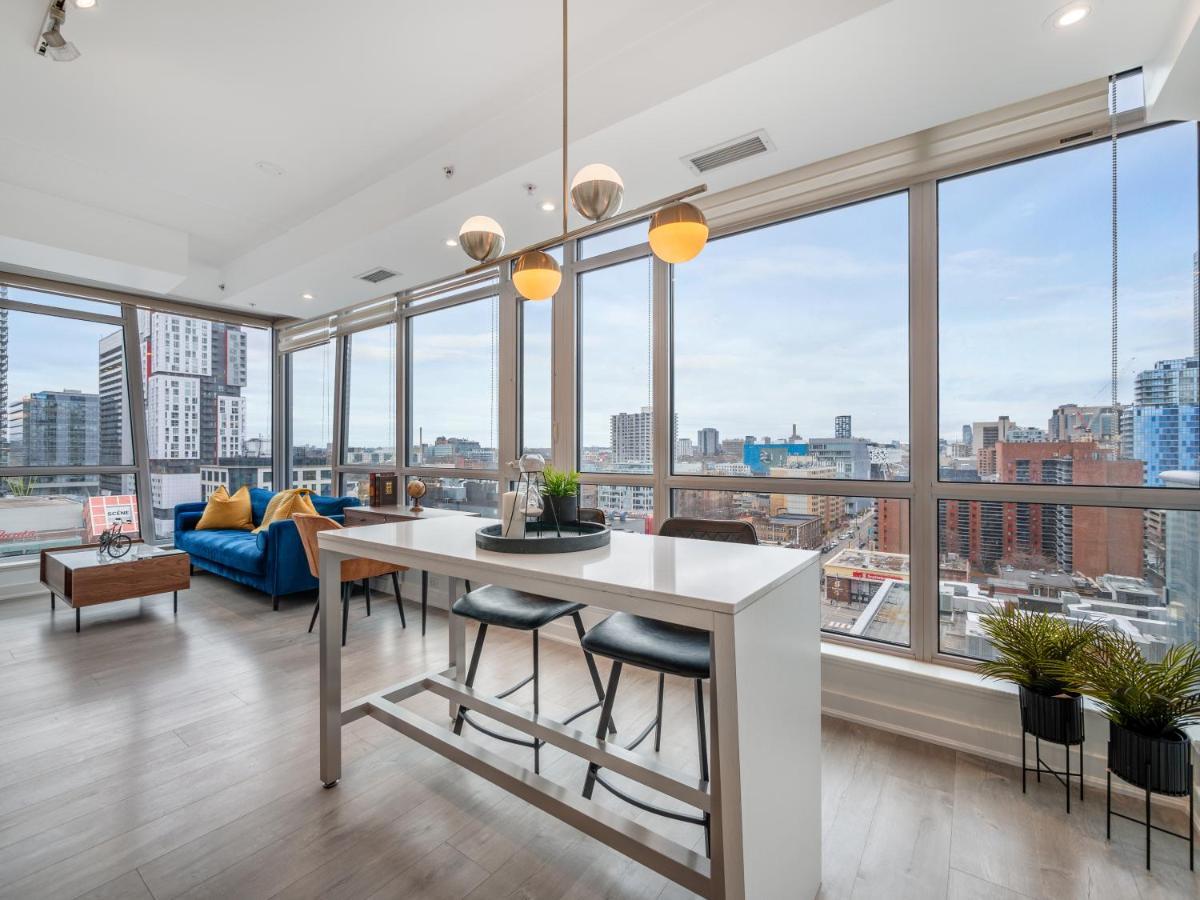 Luxury 2 Bedroom In The Heart Of Entertainment District W/ Cn Tower View 多伦多 外观 照片